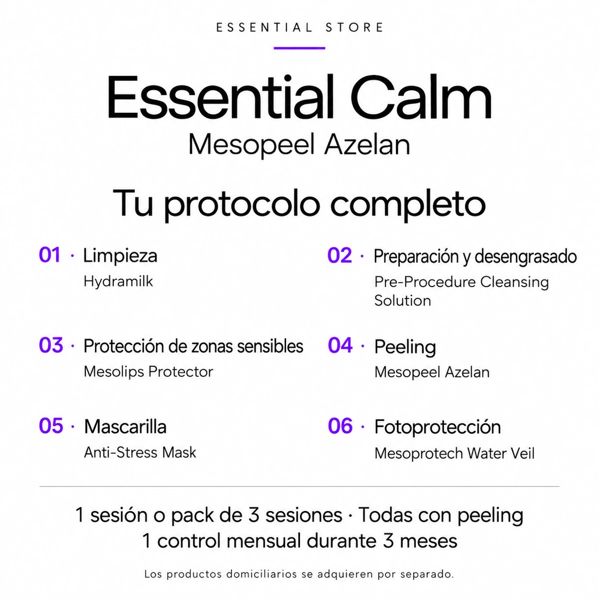 TRATAMIENTO ESSENTIAL CALM · PIEL SENSIBLE