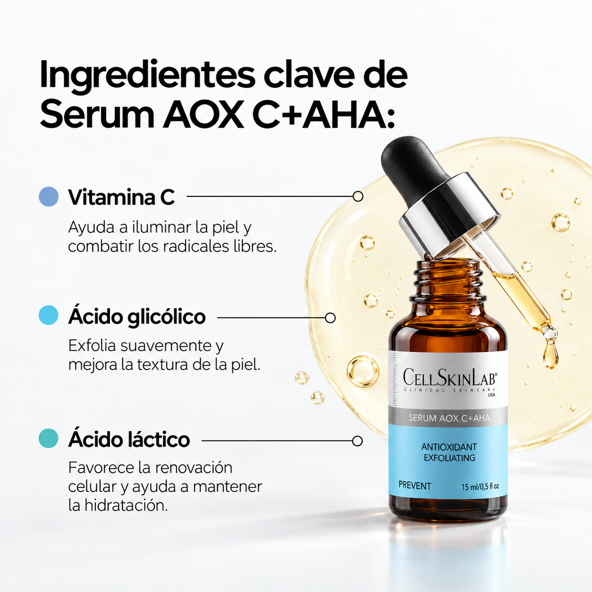SERUM AOX C&AHA 15ML