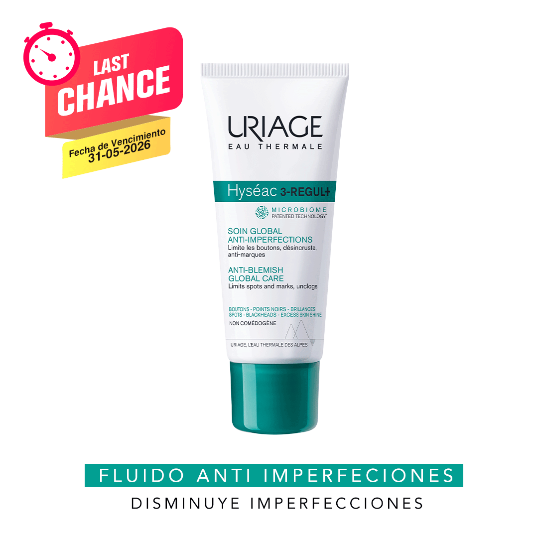 LC - Hyséac 3-Regul 40ml de Uriage