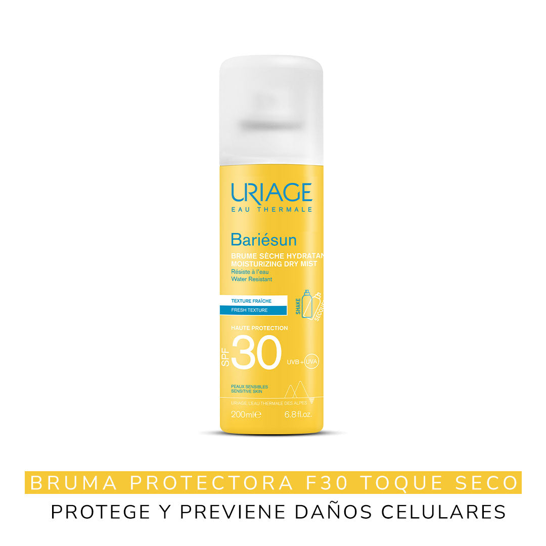 Bariésun Bruma Seca SPF30 200ml de Uriage - Essential Store