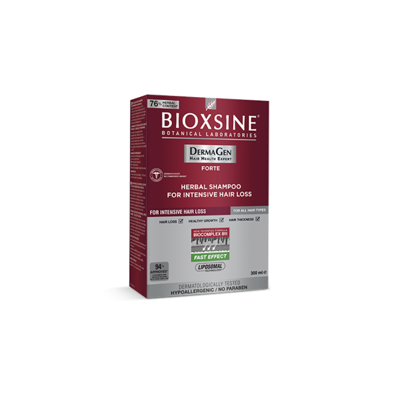 SHAMPOO BIOXSINE FORTE 300ML - Essential Store