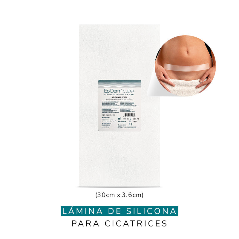 EPIDERM EDG 1112- LÁMINA DE SILICONA 30 X 3.6 CM - Essential Store