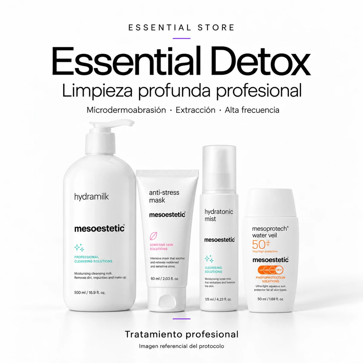 TRATAMIENTO ESSENTIAL DETOX · LIMPIEZA PROFUNDA