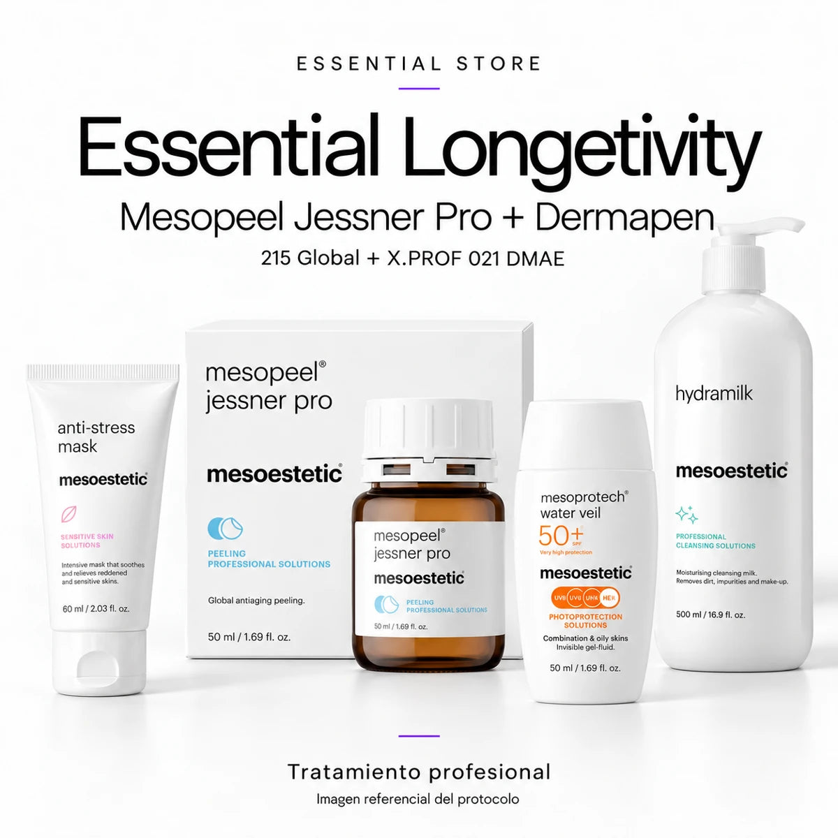 TRATAMIENTO ESSENTIAL LONGEVIDAD & ANTI-AGING