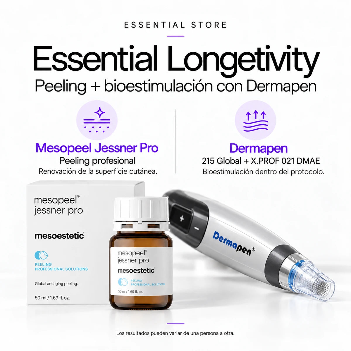 TRATAMIENTO ESSENTIAL LONGEVIDAD & ANTI-AGING