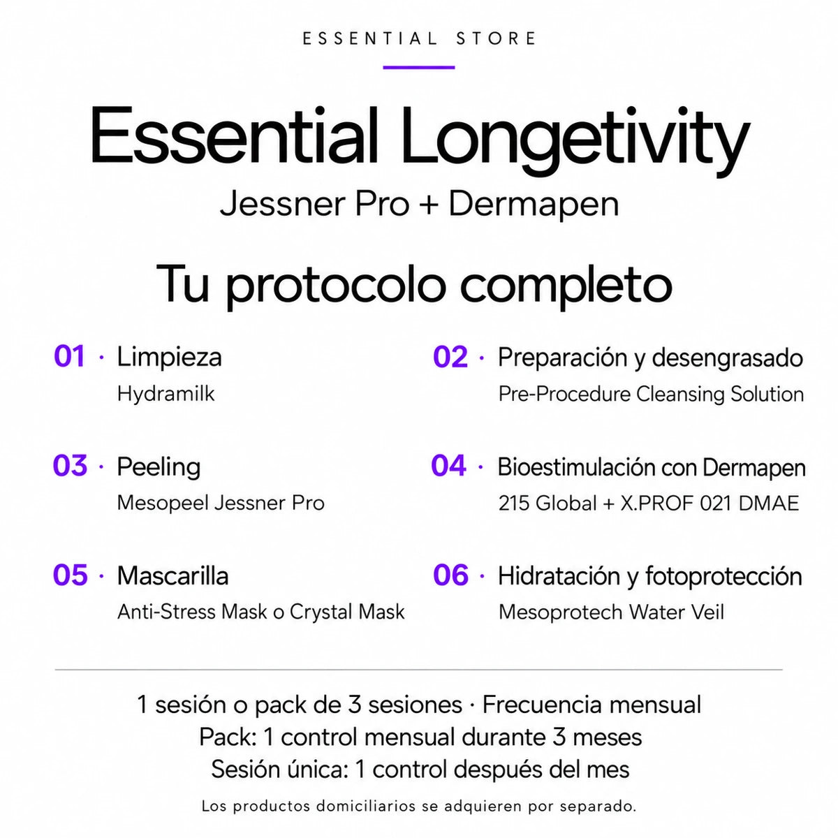 TRATAMIENTO ESSENTIAL LONGEVIDAD & ANTI-AGING