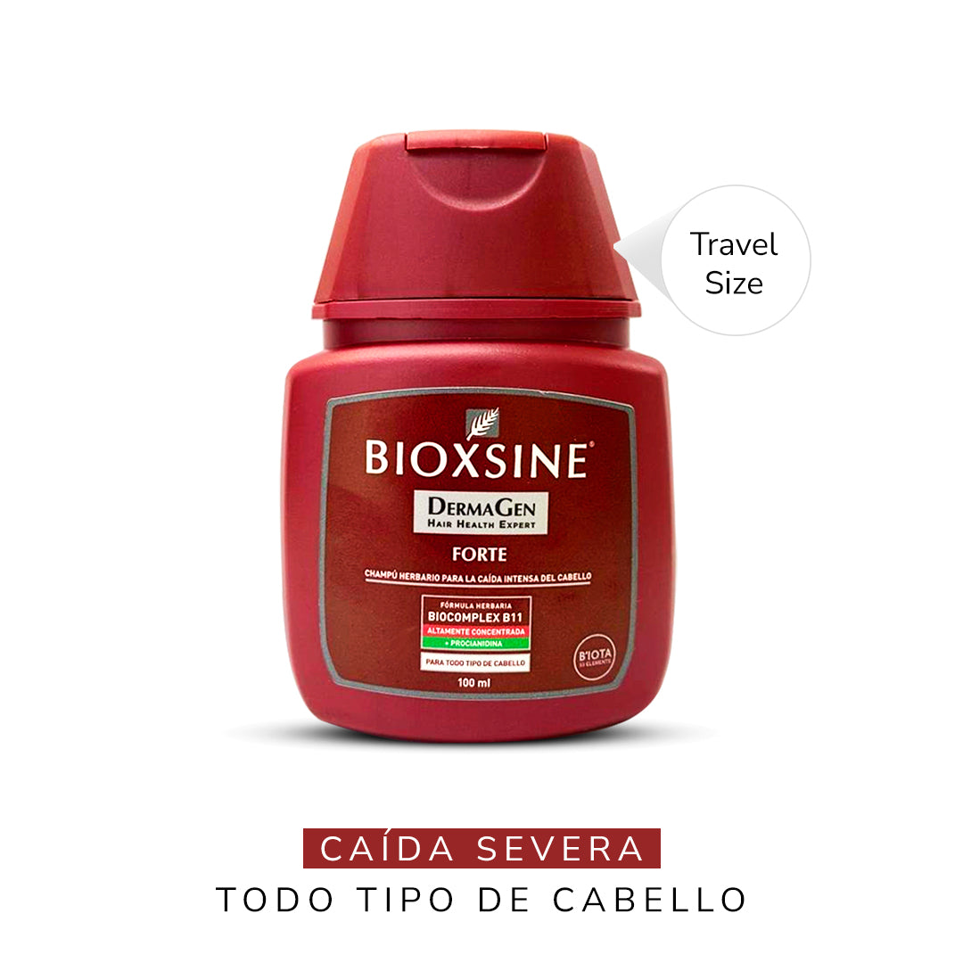 SHAMPOO BIOXSINE FORTE 100ML - Essential Store