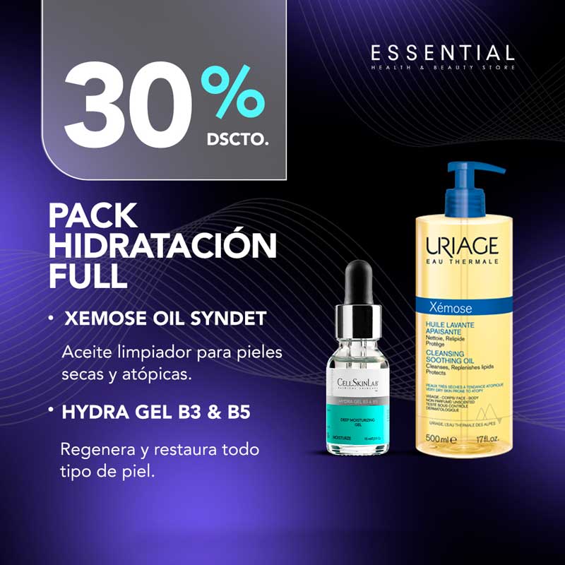 PACK HIDRATACION FULL XEMOSE OIL SYNDET + HYDRAGEL B5