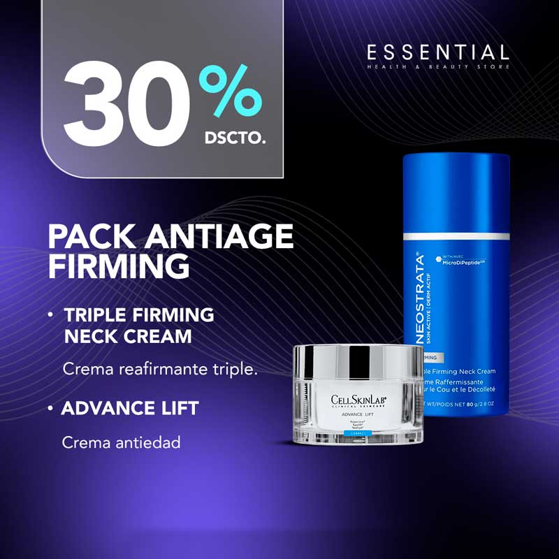 PACK ANTIAGE FIRMING TRIPLE FIRMING NECK CREAM + SKIN ADVANCE